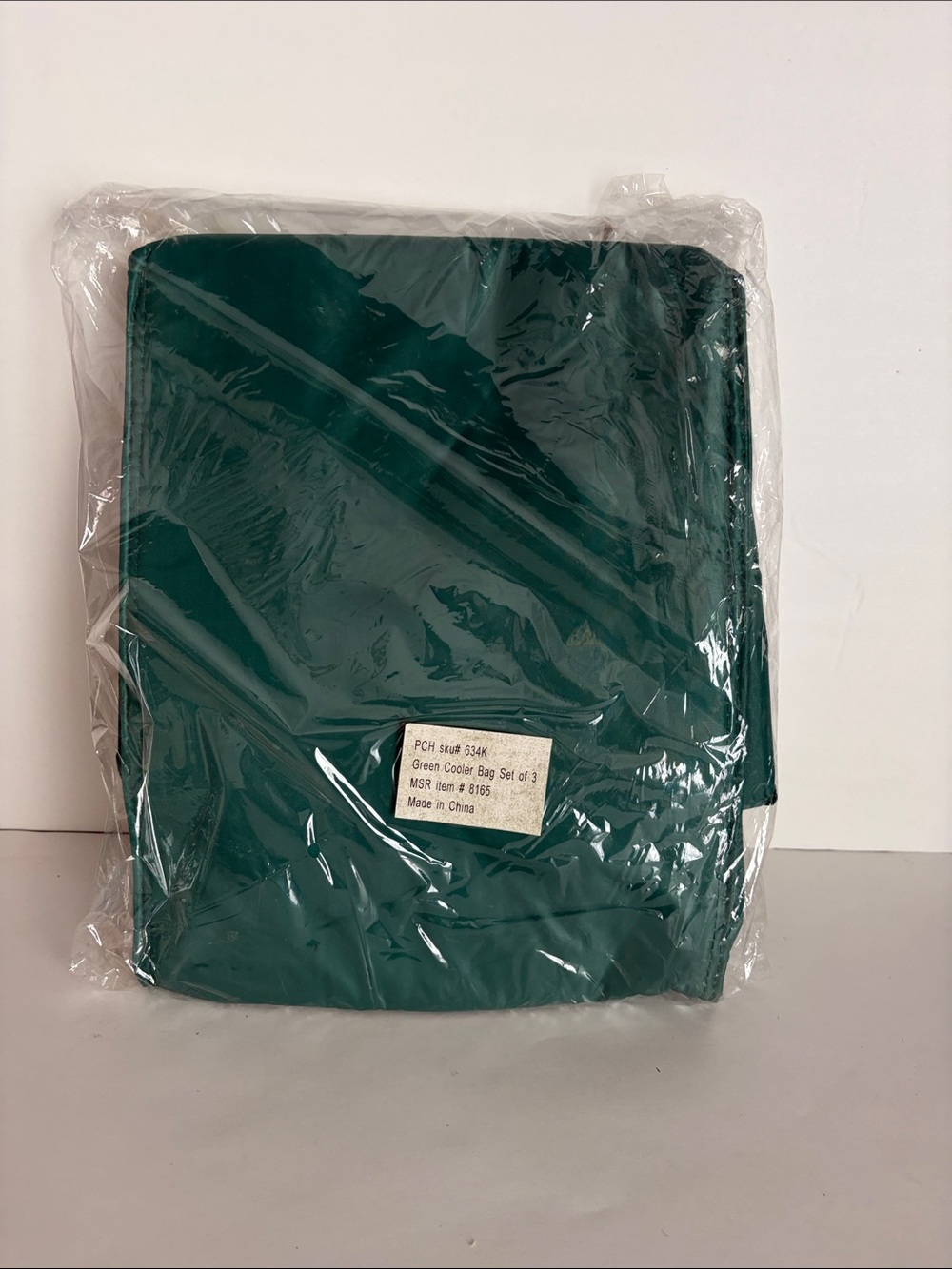 Green Insulated Cooler Bag - Set